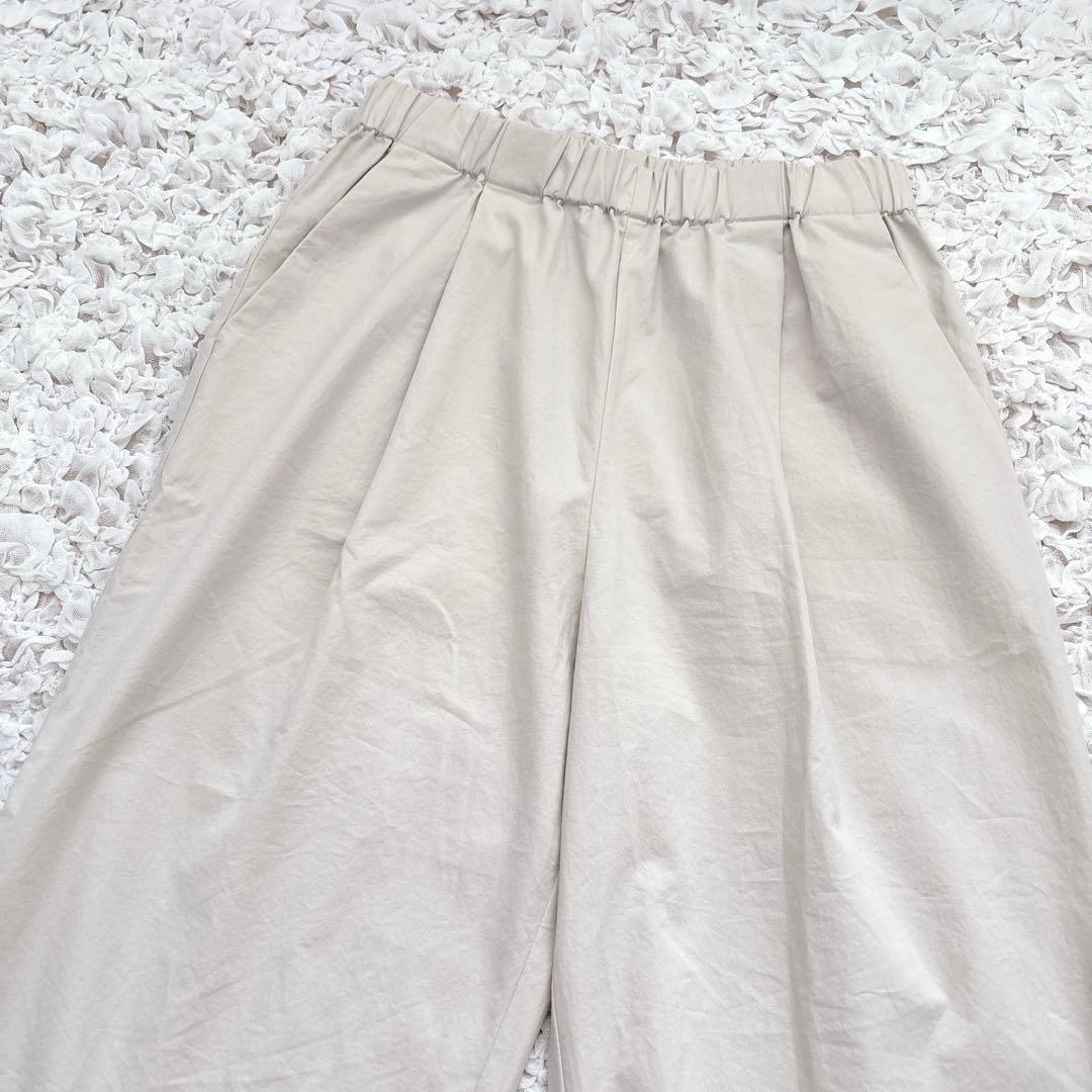 パンツ 2025 evam eva cotton cropped pants