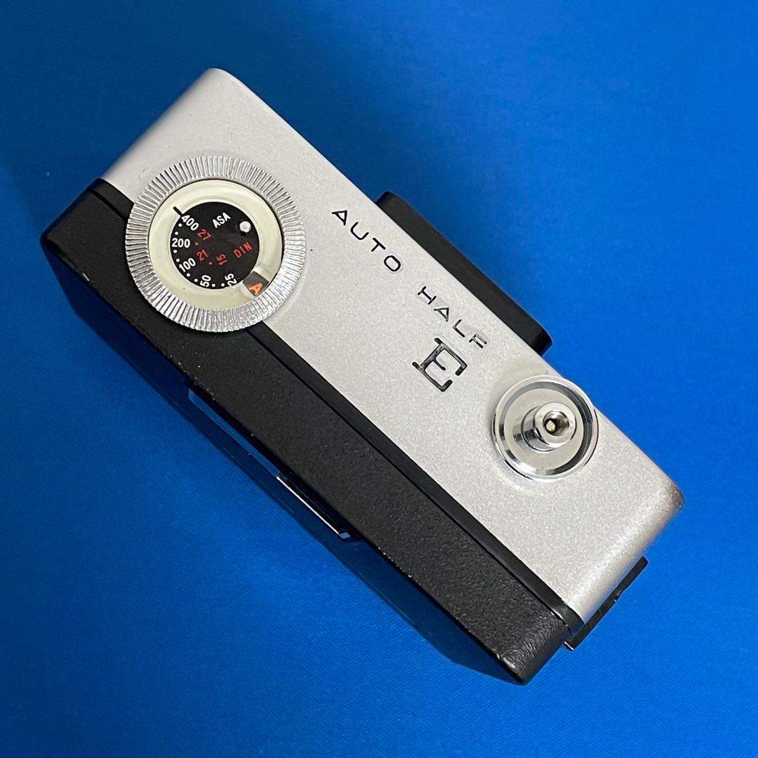 ★完動美品！リコーオートハーフＥブラックライン★