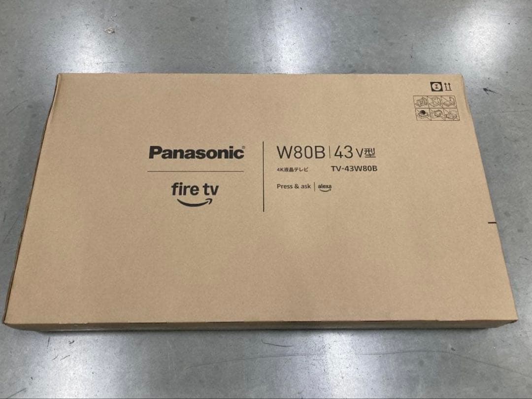 ✨新品未使用✨現行型✨Panasonic 43W80B
