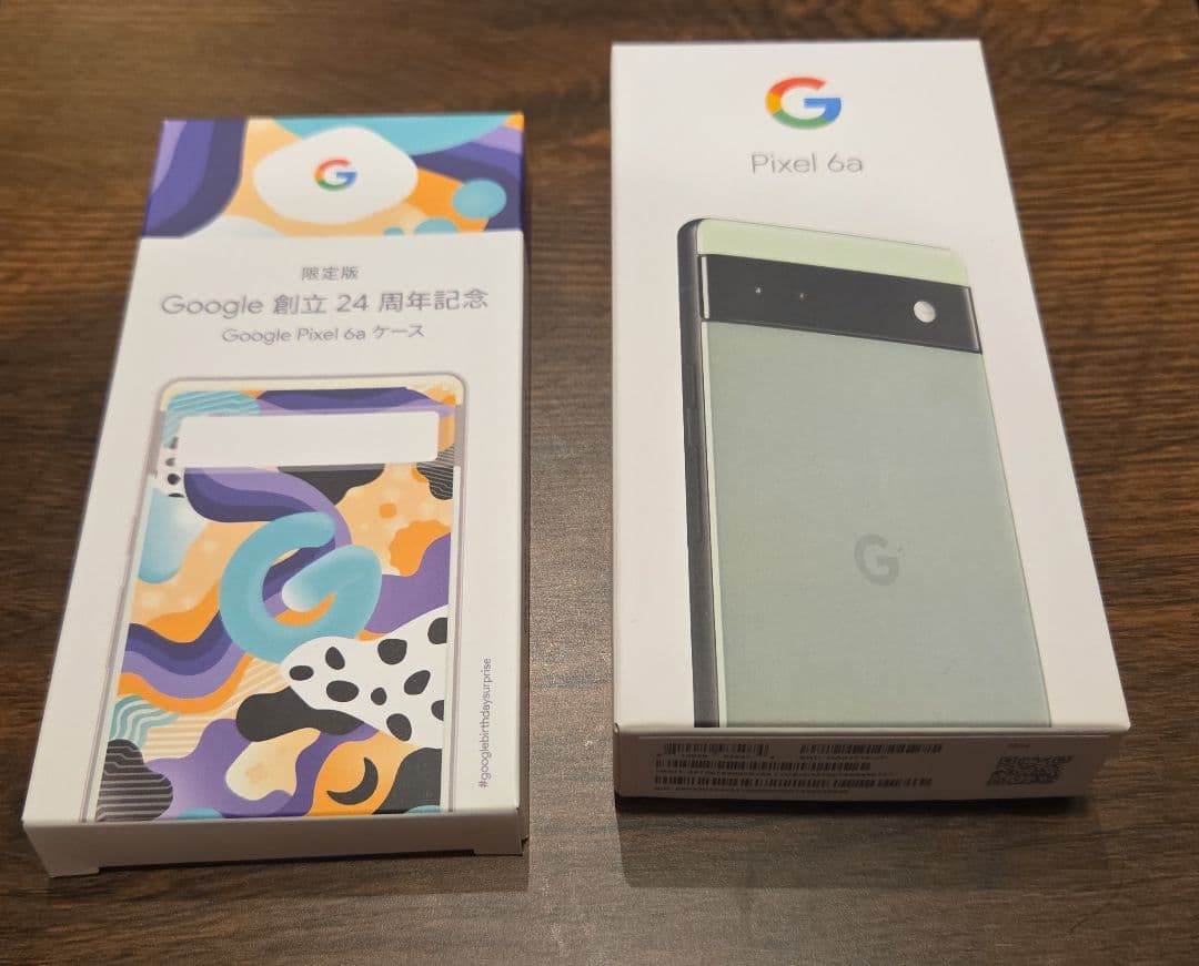 Google Pixel 6a セージ simフリー ※記念ケースつき