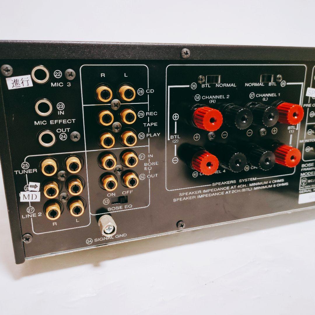 【到着後動作保証】BOSE ボーズ 4702-Ⅲ 4ch プリメインアンプ 美品