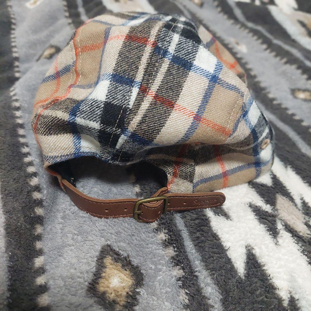 は*ん様 Supreme チェック柄 キャップ　バーバリー柄　今日取り消し