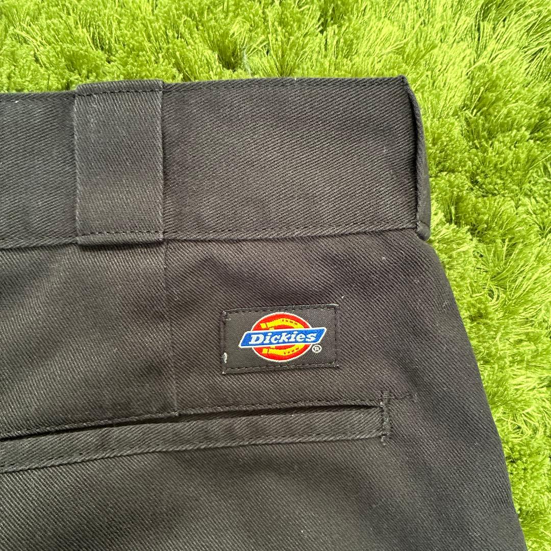 ディッキーズ　90s　黒　USA製　実寸33×28.5