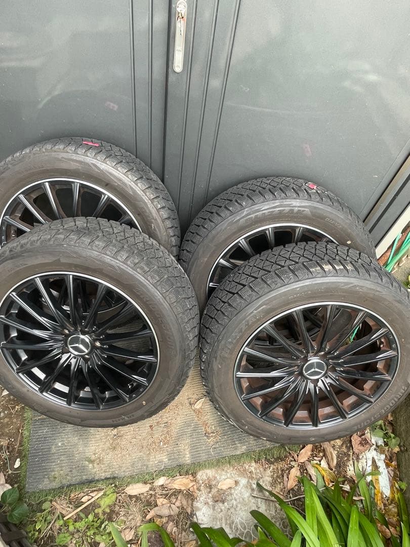 最終値下げ　メルセデスベンツ　19インチBKホイール　GLC スタッドレスタイヤ