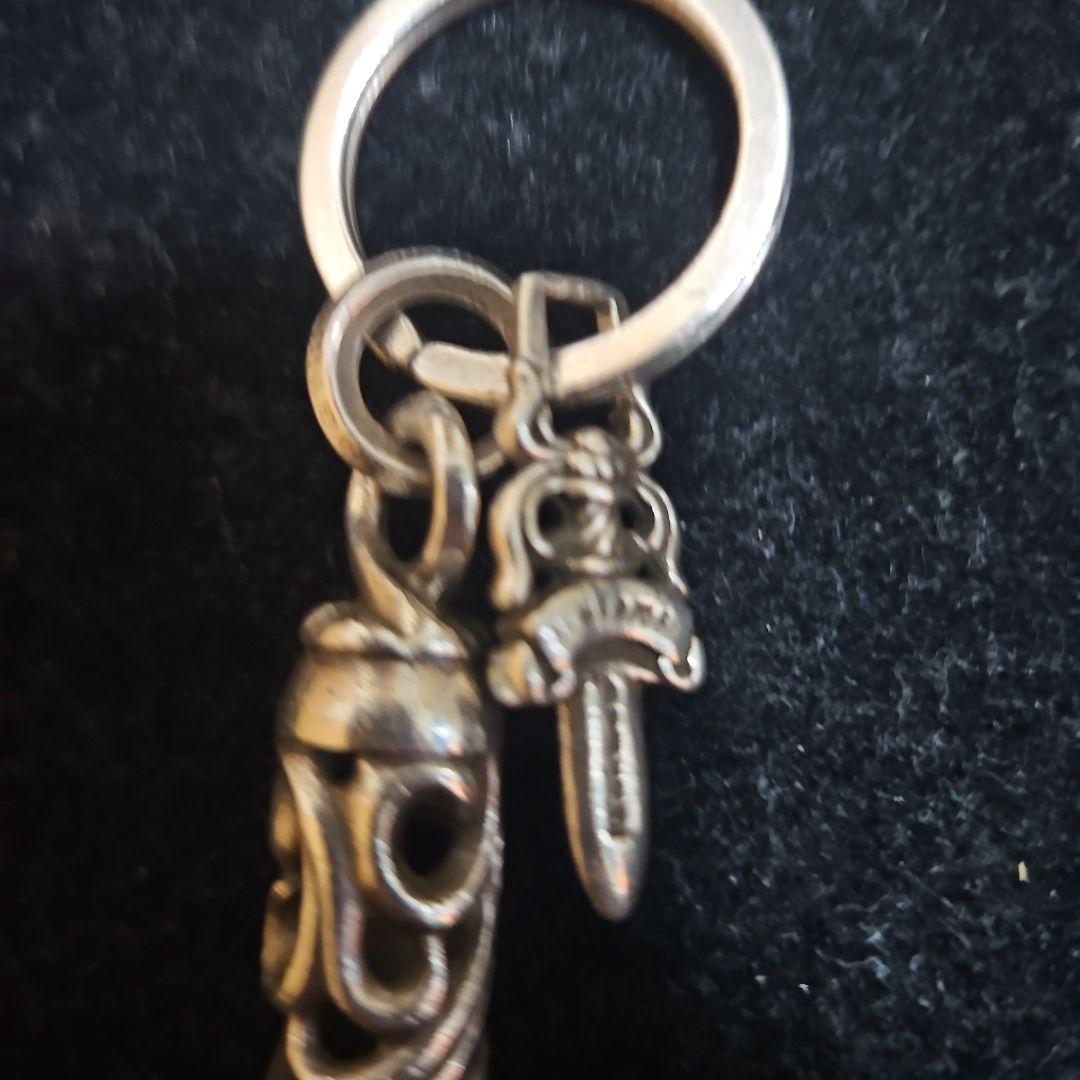 CHROME HEARTS ダガーケルティックローラーキーチェーン インボイス有