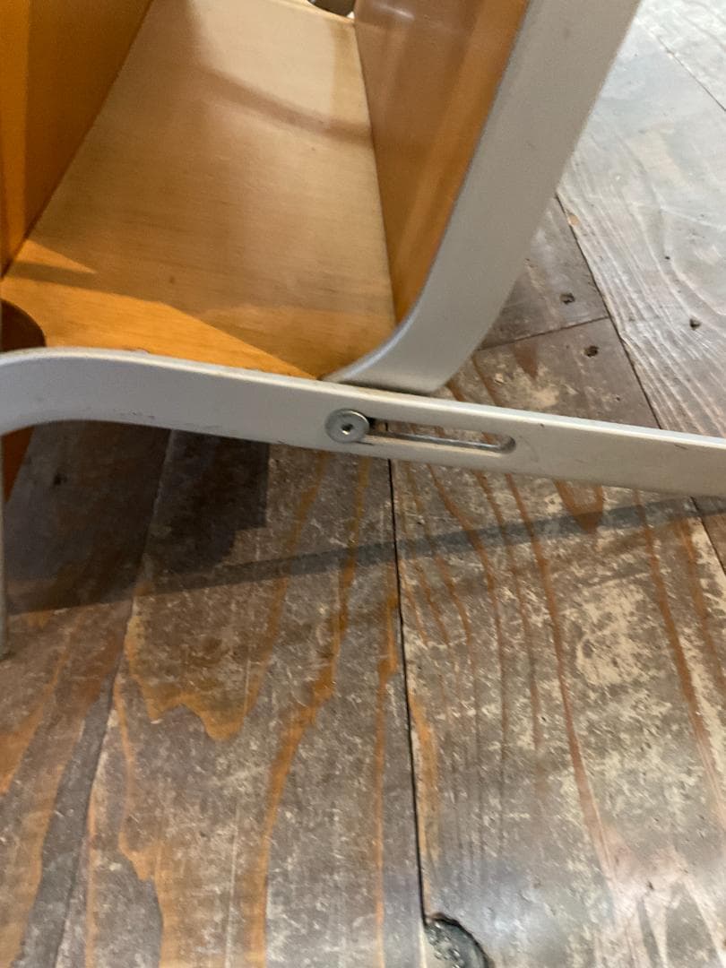 折りたたみ式木製マガジンラック 3段 ナチュラル　YCAMI　イカミ