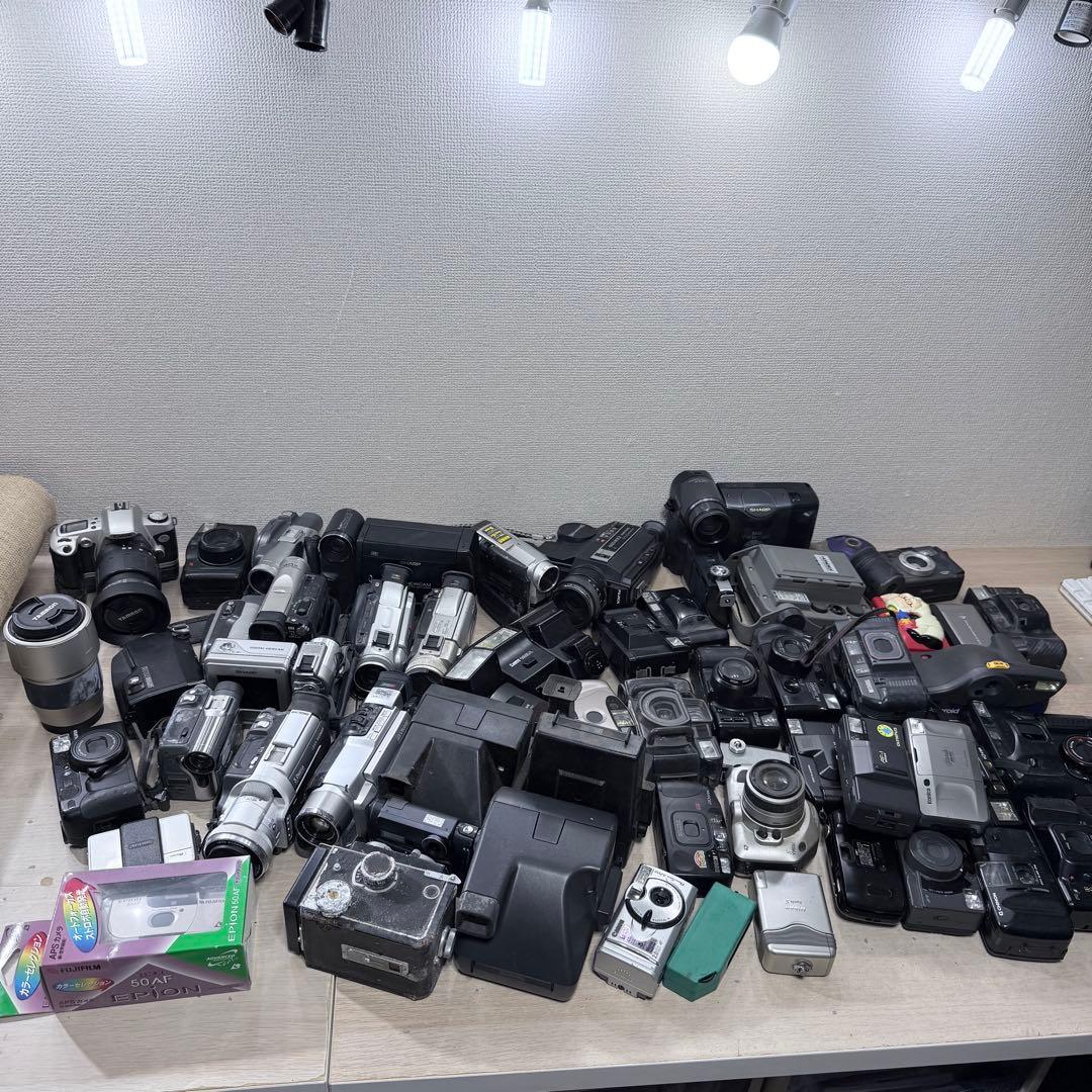ジャンク フィルムカメラ まとめ売り 50点超 現状渡し
