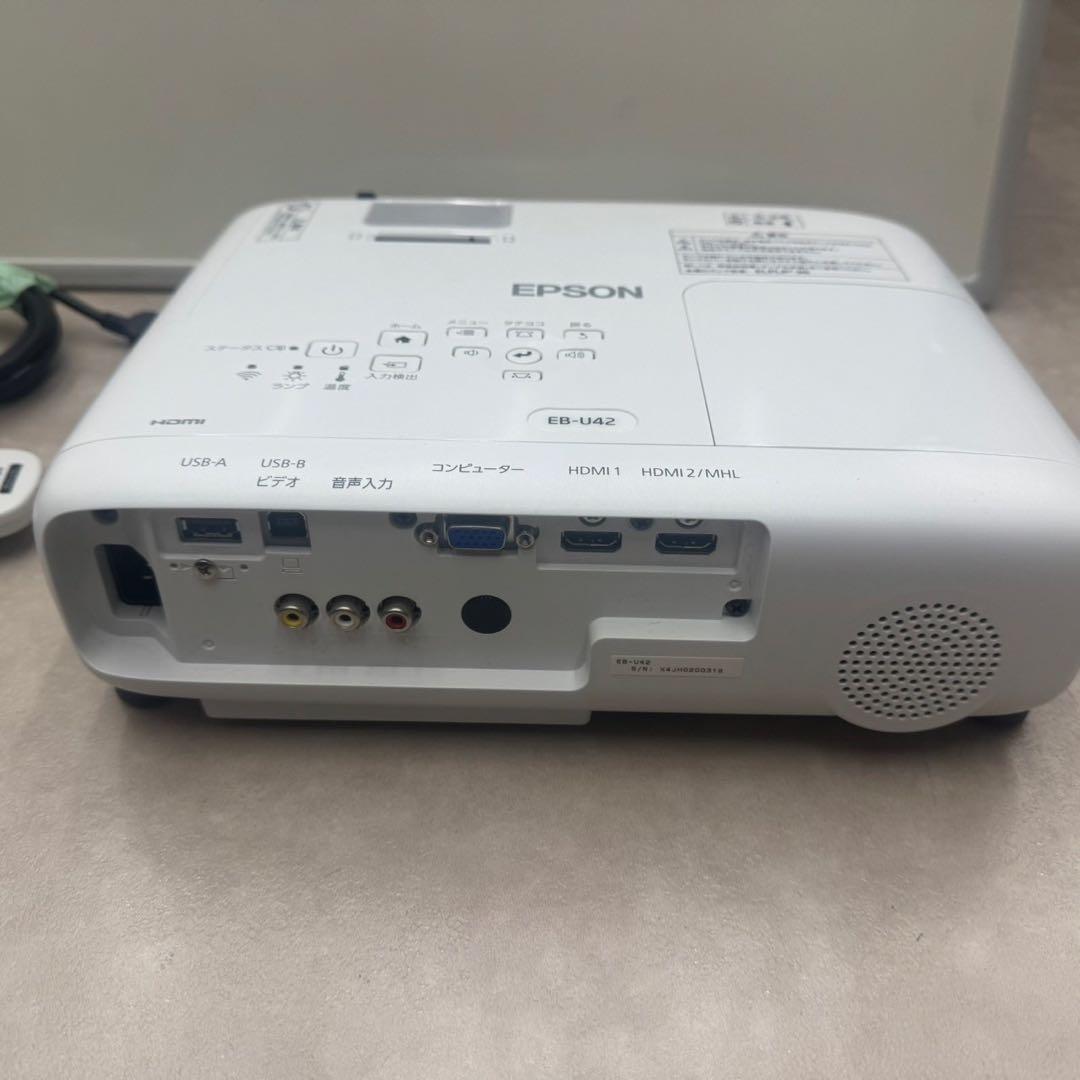 美品EPSON EB-U42 フルHD 3600lmWi-Fi対応