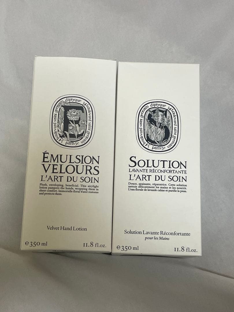 Diptyque エミュルション ヴルール & ソリューション セット