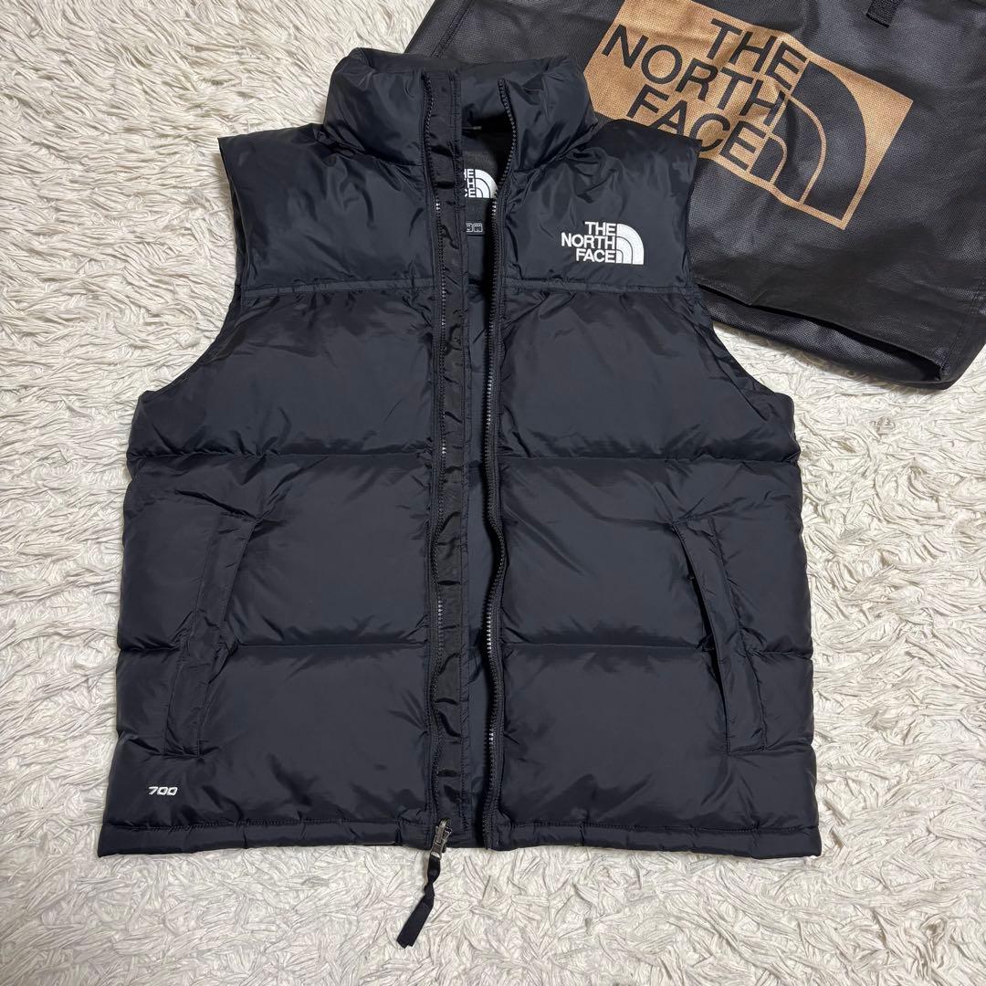 ノースフェイス 1996 ヌプシ ダウンベスト 700FP ブラック L