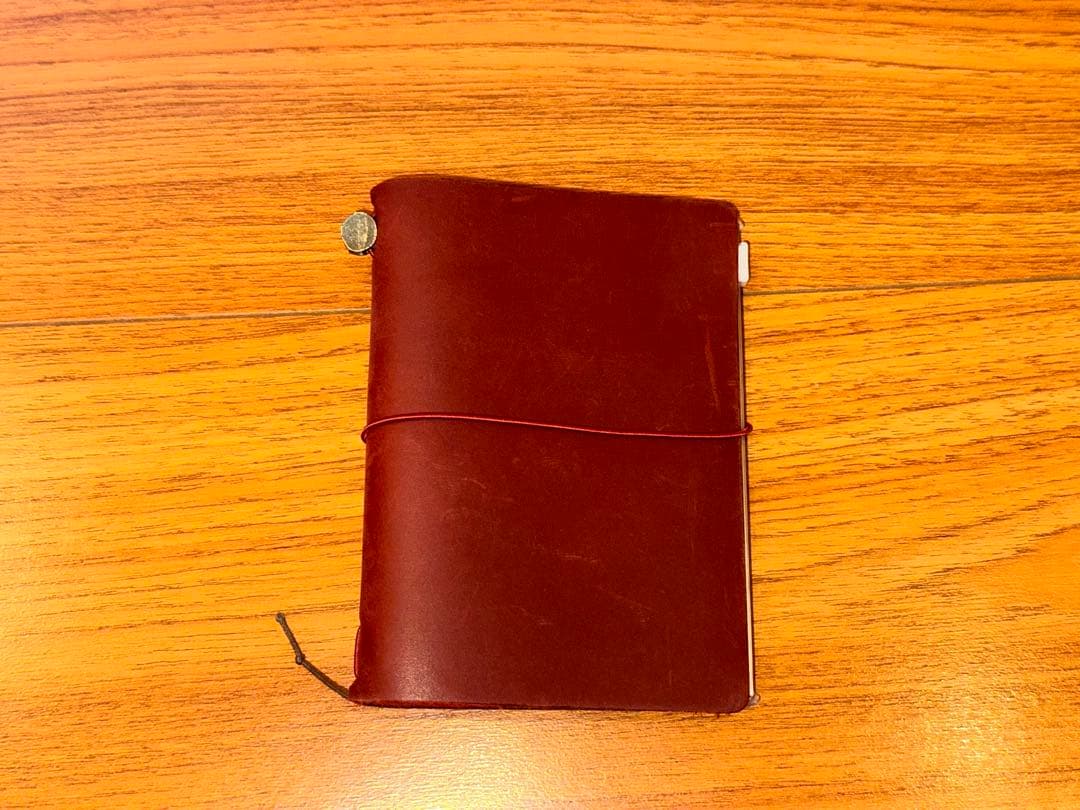 【限定】トラベラーズノートパスポートサイズ RED Love and Trip