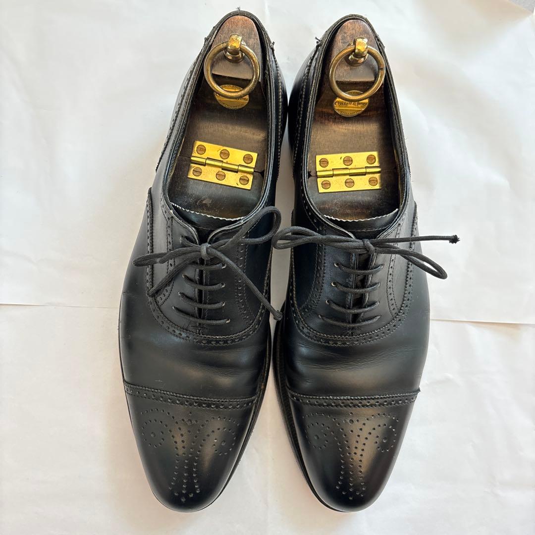 Crockett and jones(Clayton)袋・シューキーパーあり