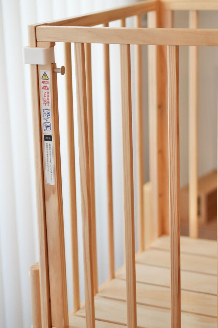 【美品】yamatoya そいねーる ミニ ベビーベッド