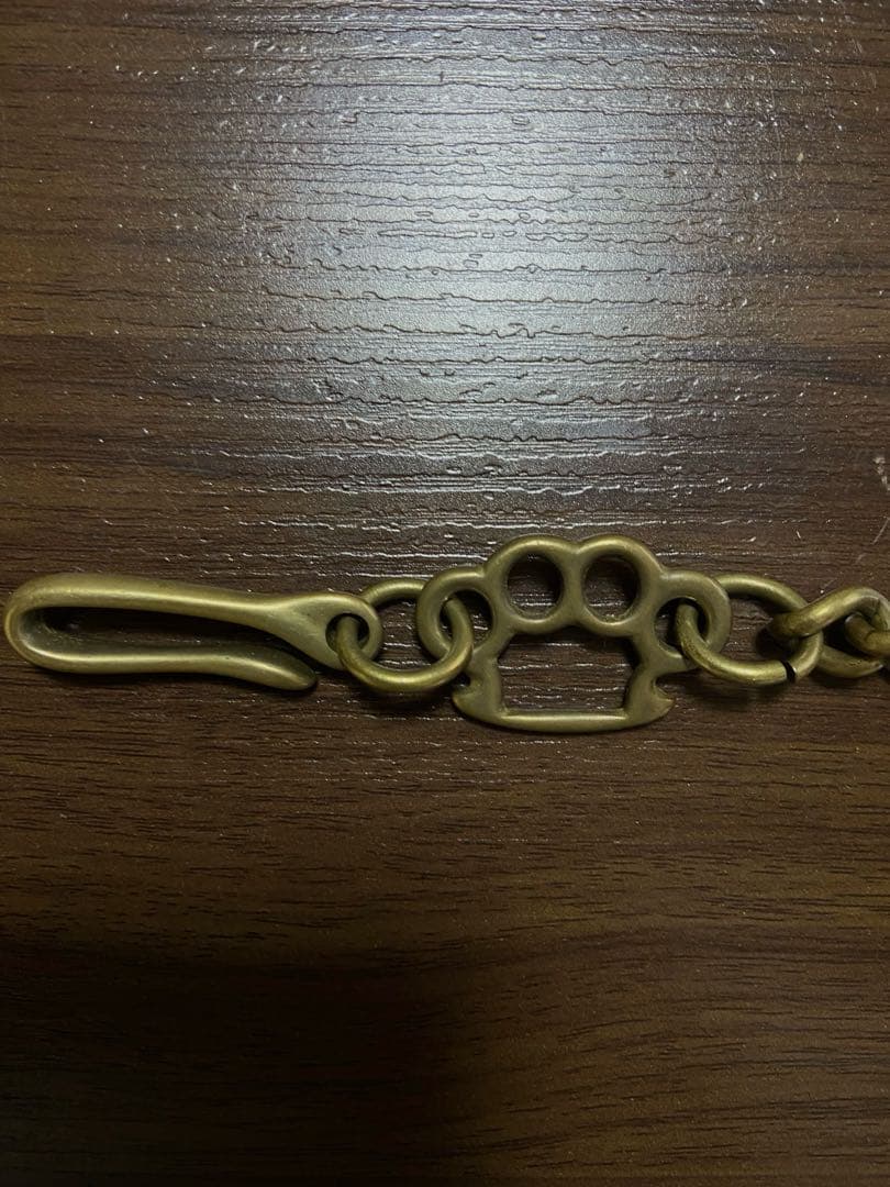 ウィアード WEIRDO ウォレットチェーン 真鍮