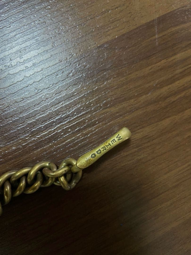 ウィアード WEIRDO ウォレットチェーン 真鍮