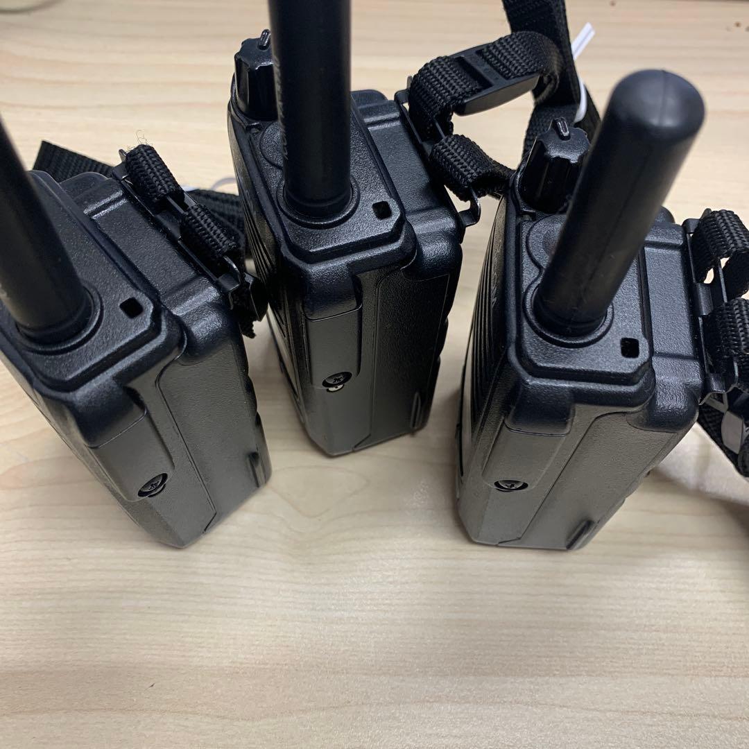 アイコム　デジタル簡易無線　5W IC-DU65C 3台セット 中古品