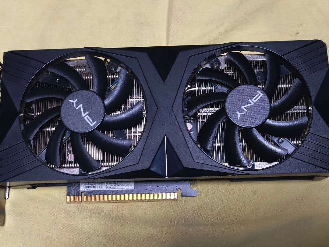 グラフィックボード・グラボ・ビデオカード PNY GeForce RTX 4060Ti 8GB VERTO DUALFAN