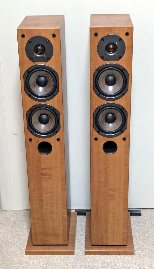 ONKYO D-307F トールボーイ型スピーカー 木目調