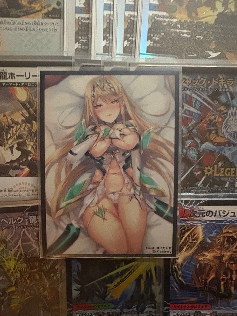 デュエマ本格デッキ蛮族ボルベルグデッキ_3重スリーブ(超次元付き)