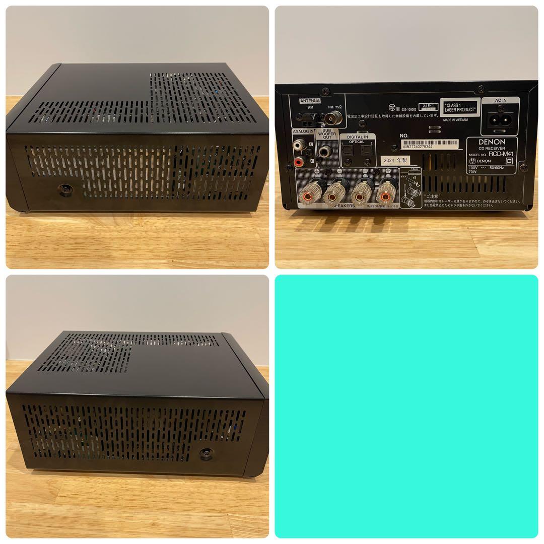 DENON RCD-M41 レシーバー SC-M41 スピーカー付 2024年製