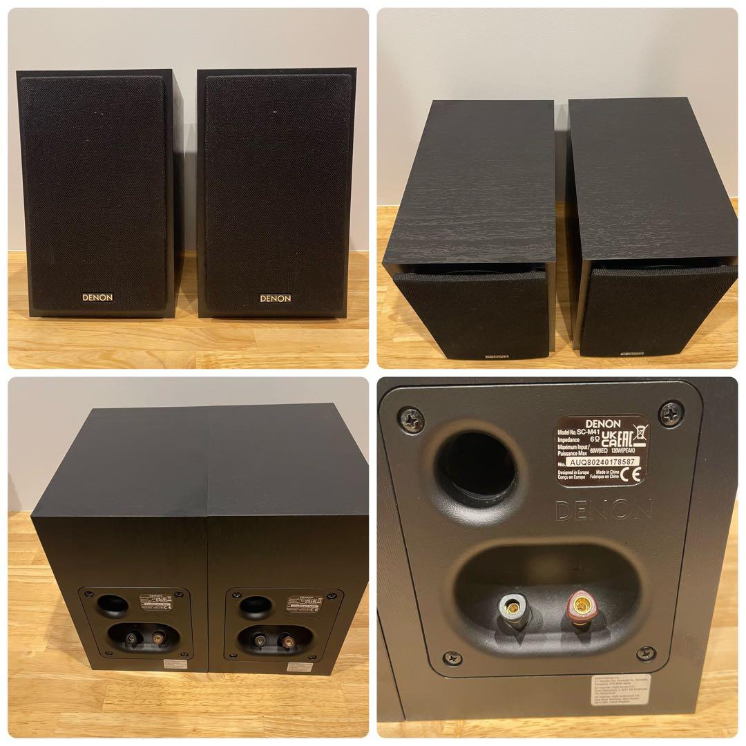 DENON RCD-M41 レシーバー SC-M41 スピーカー付 2024年製