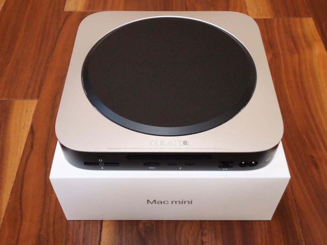 【美品】M2 macmini メモリ16GB SSD 256GB 縦置スタンド