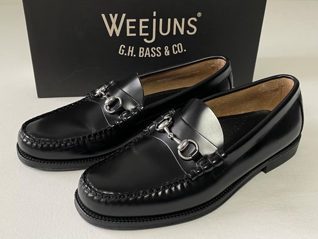 G.H.BASS バス ラバーソール ビットローファー 27cm