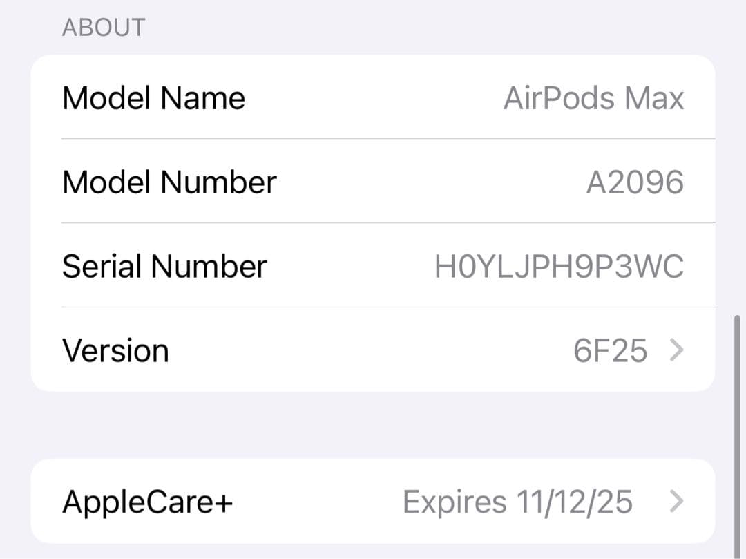 Airpods max シルバー