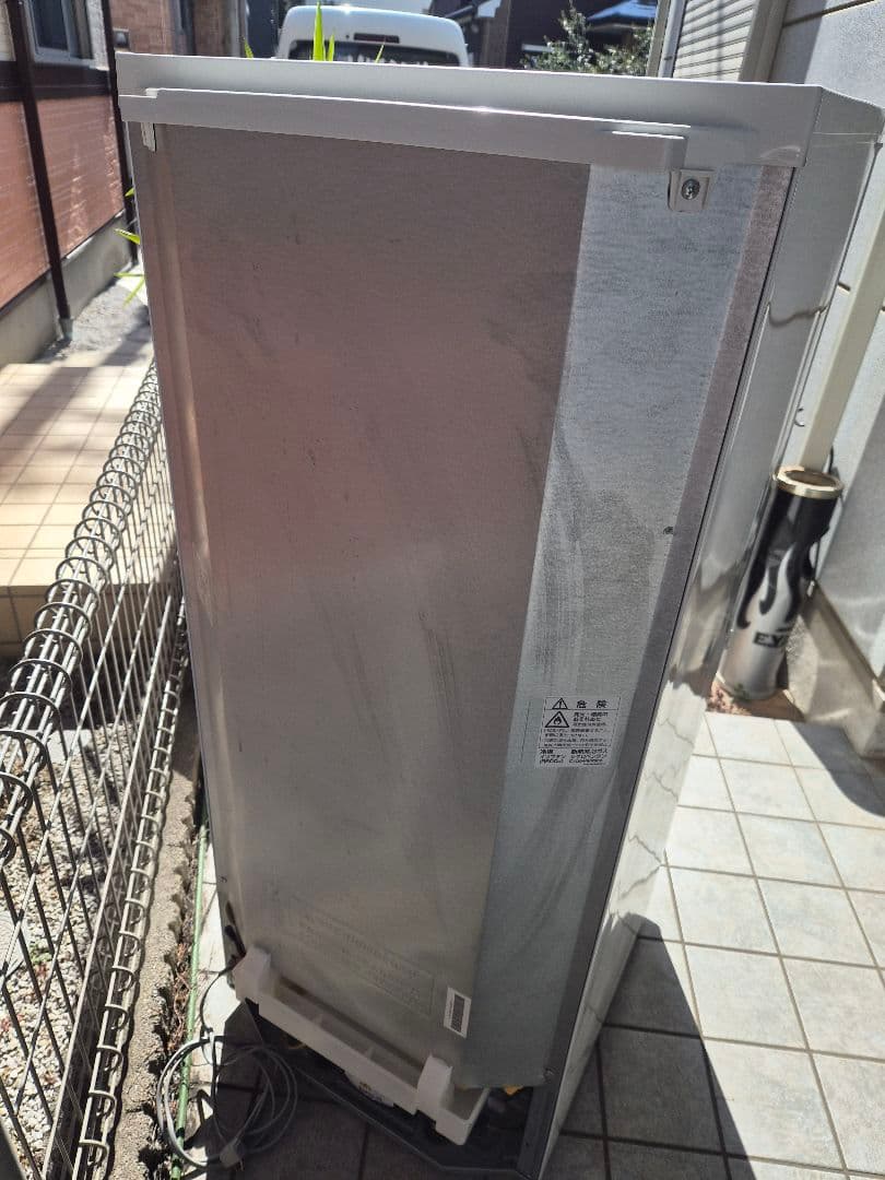 SHARP 冷蔵庫 ホワイト ガラス棚付き