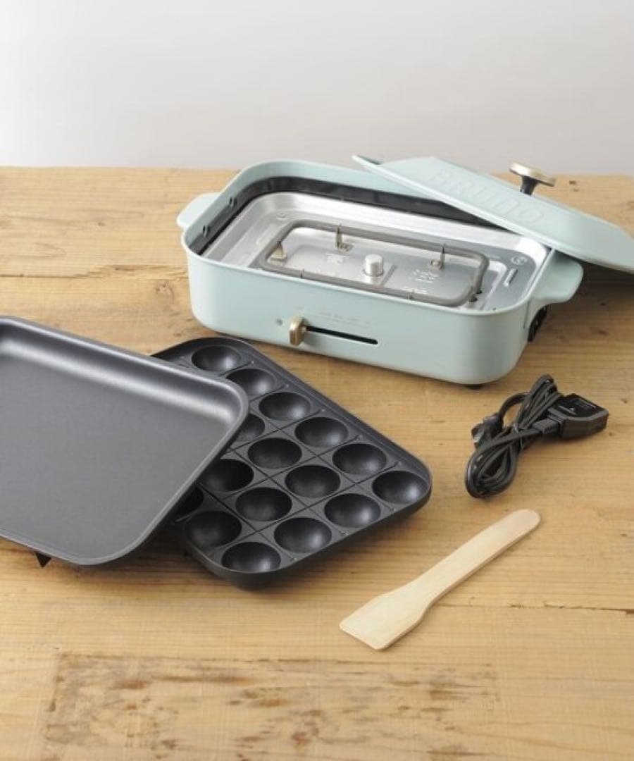 【新品未開封】BRUNO コンパクトホットプレート 公式店限定色 ブルーグレー