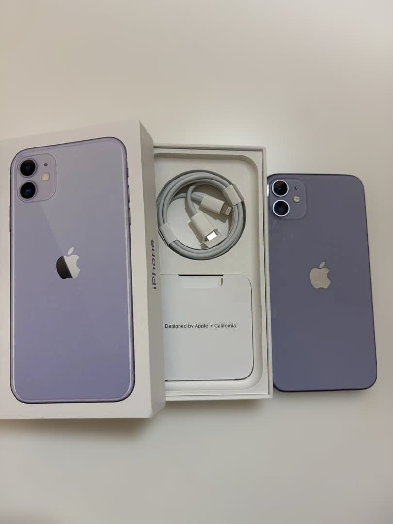 Apple iPhone 11 パープル 本体【ジャンク】