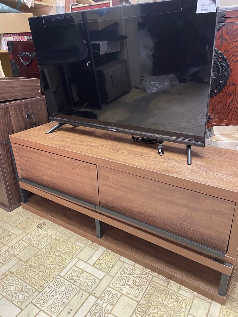 宮城県　伸縮　テレビ台