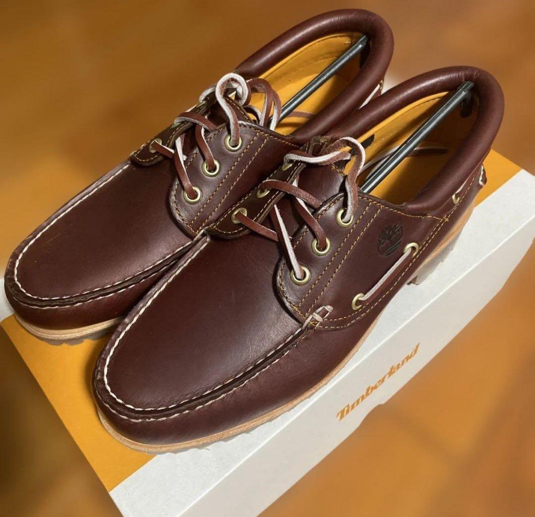 Timberland BURGUNDYデッキシューズ ティンバーランド　ah.h