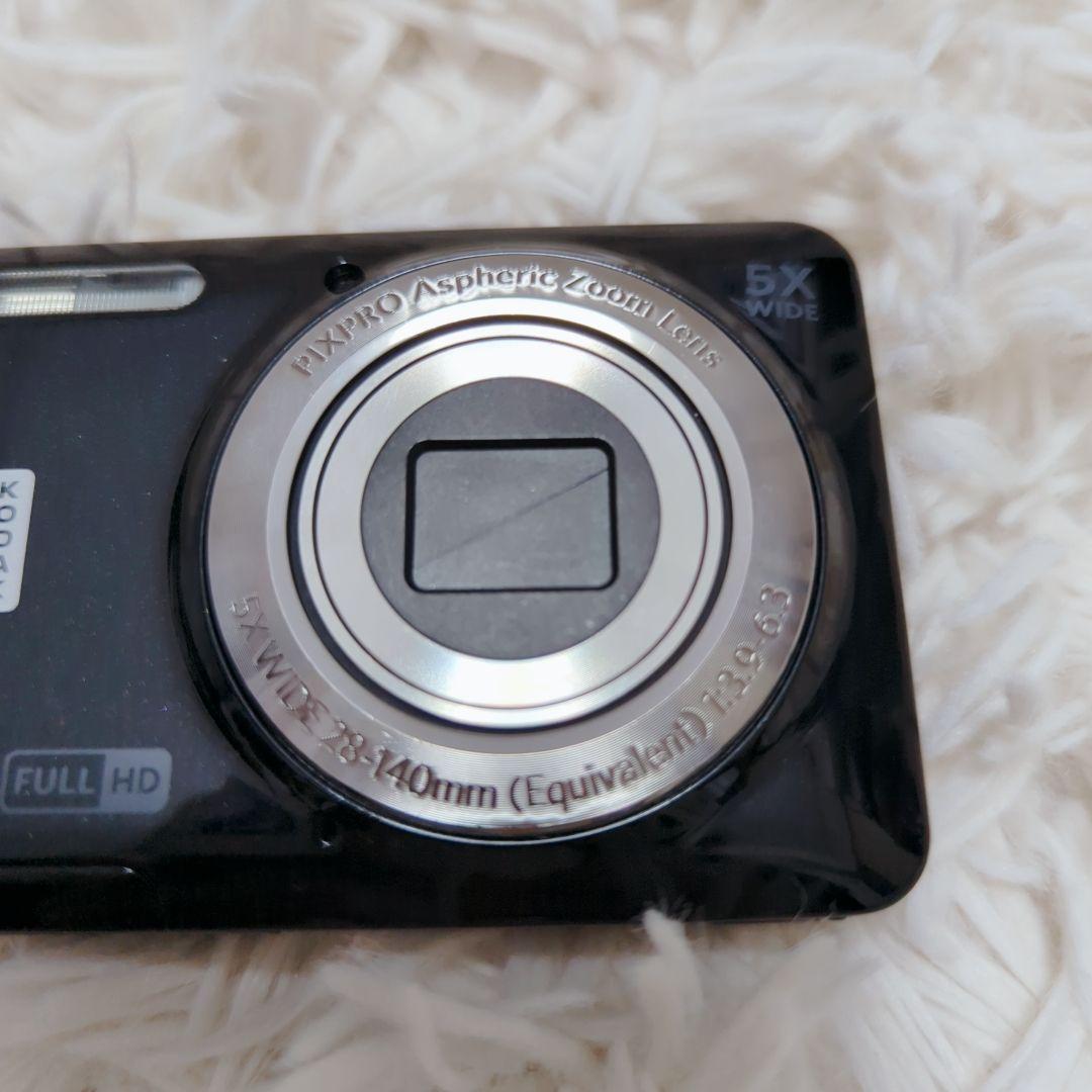 Kodak PIXPRO FZ55 デジタルカメラ ブラック　コンパクト