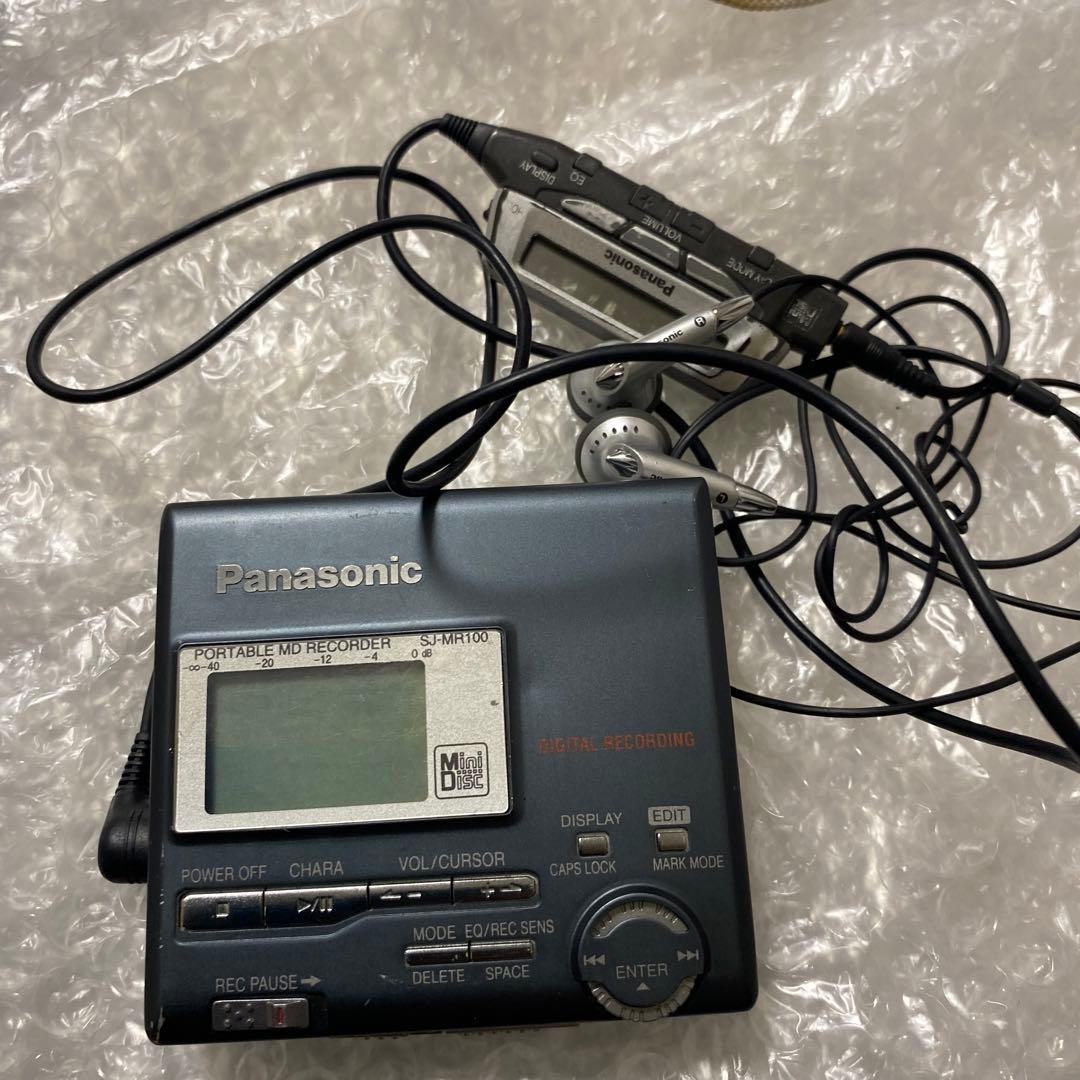 パナソニックポータブルMDプレーヤーSJ-MR100