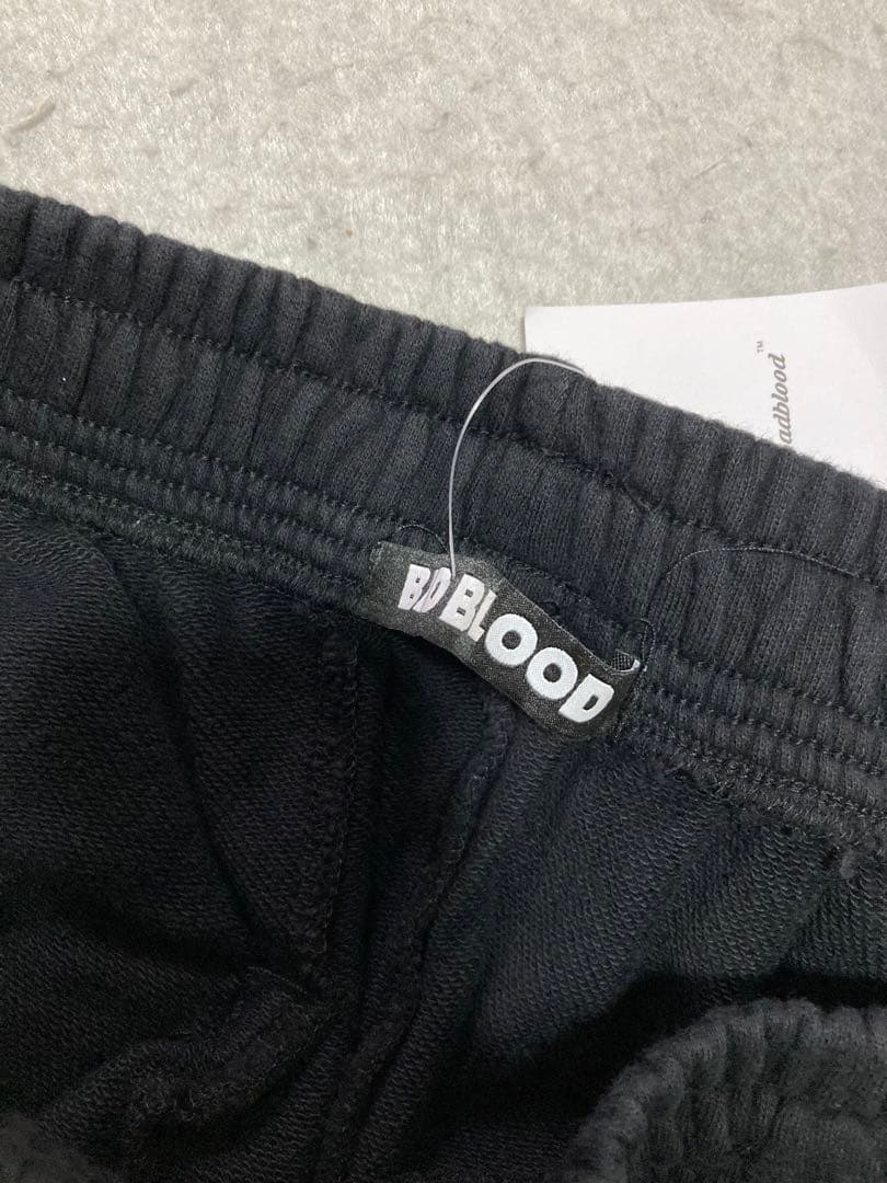 BADBLOOD ワイドパンツ グレー ロゴ オーバーサイズ