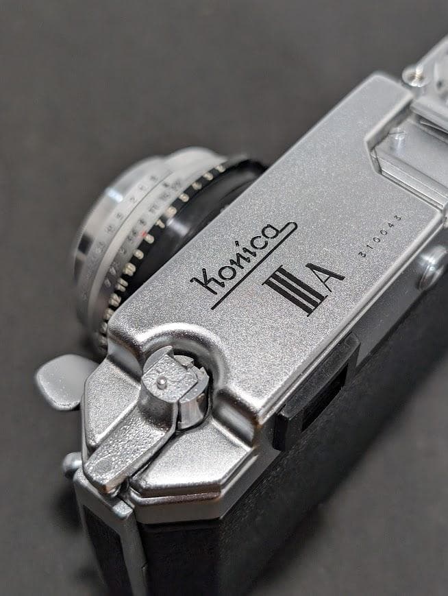 【外観・光学美品】KONICA ⅢA 48mm F/2 フィルムカメラ