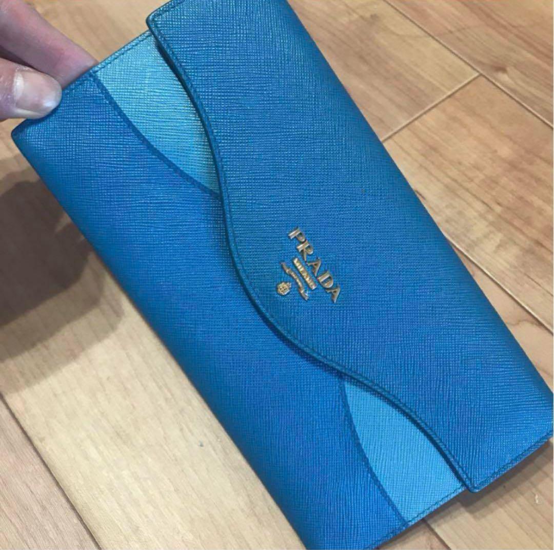 PRADA サフィアーノ 長財布 エンベロープ