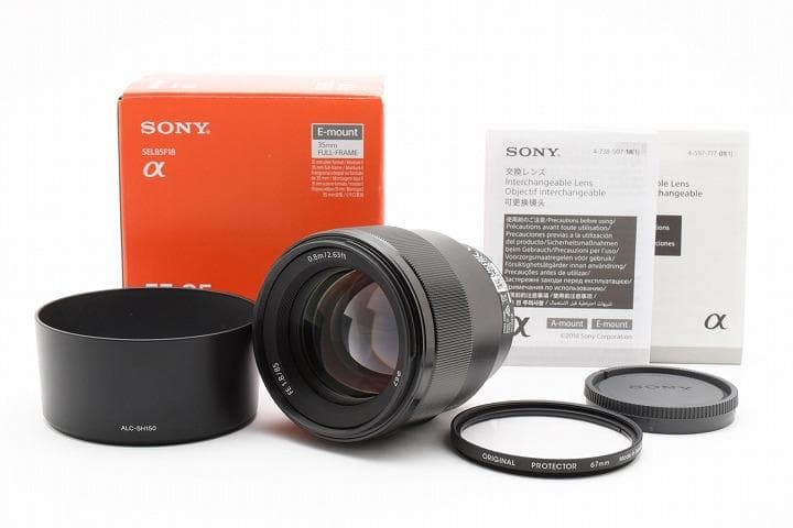 50207E ★ほぼ新品!★ SONY FE 85mm F1.8 ソニー α E