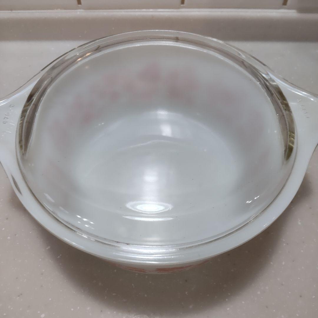 【オールドパイレックス キャセロール】PYREXグーズベリー 3点