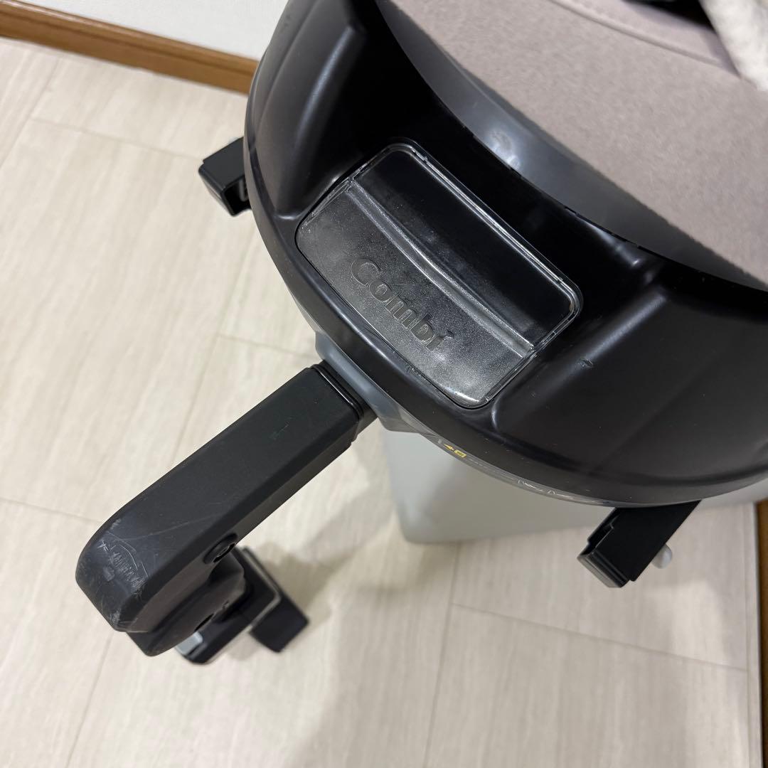 【極美品】クルムーヴスマートISOFIX エッグショック tete a tete