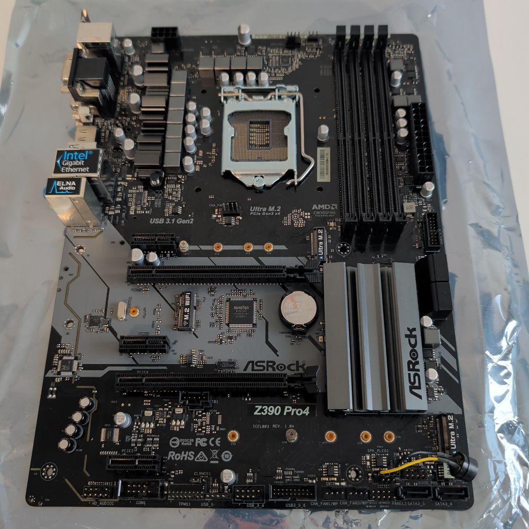 ASRock Z390 Pro4 マザーボード