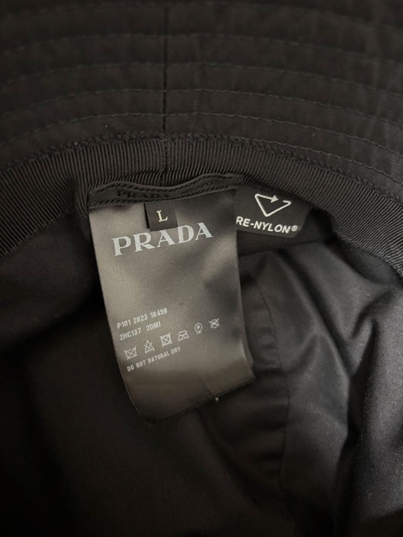『確実正規品』PRADA バケットハット ブラック
