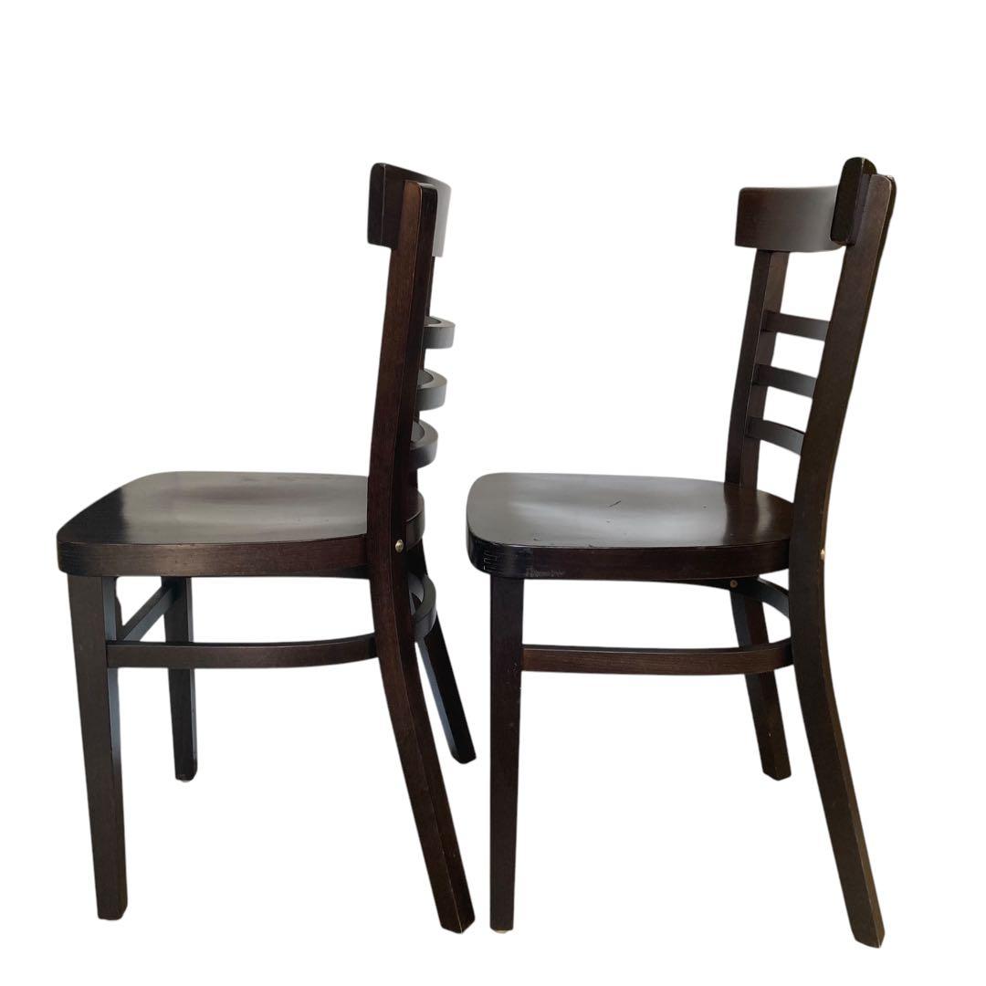 専用アンティーク パブリック クレス CRES チェア 椅子 2脚セット　⑤⑥