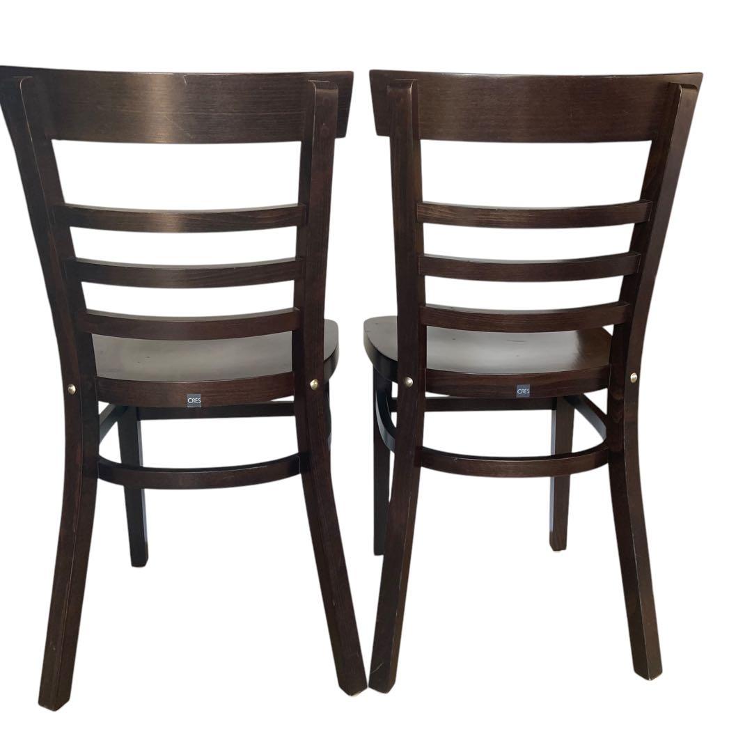 専用アンティーク パブリック クレス CRES チェア 椅子 2脚セット　⑤⑥