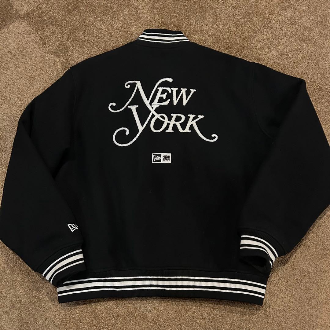 【極美品】 NEWERA NEW YORK スタジャン ブラック M