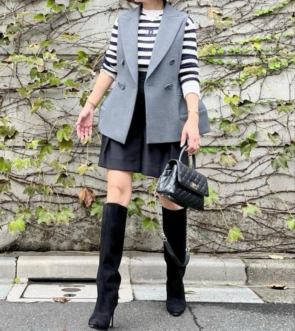 cygne スワンジレ　グレー