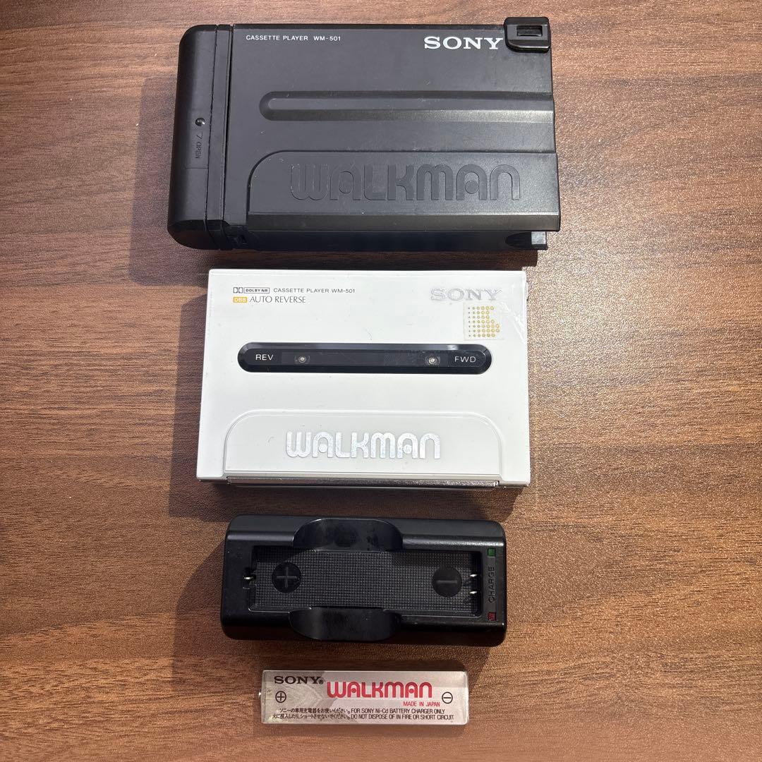 【SONY】ジャンク　WALKMAN WM-501 ウォークマン　ソニー　レトロ
