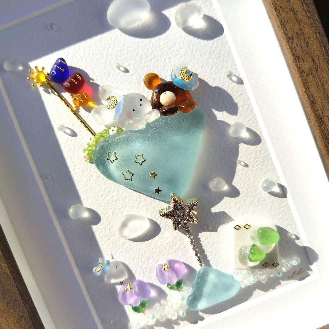 シーグラスアート『 端午の節句.。.:*☆カクテル 』他2点