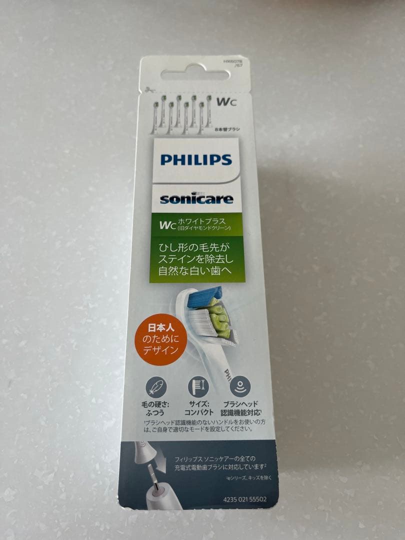 PHILIPS ソニッケアー ホワイトプラス替えブラシWC HX6078/67